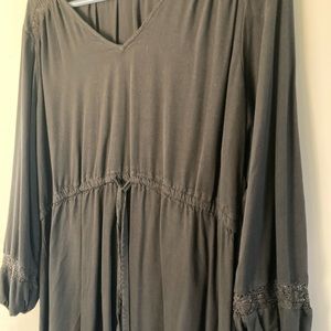 Black OLD NAVY 100% rayon/ viscose dress, Medium